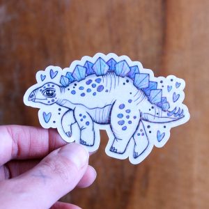 Aufkleber "Stegosaurus"
